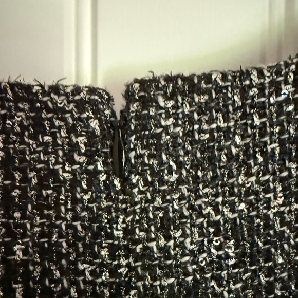 J. Crew Black and Grey Sparkling Tweed Dress and Blazer - Picture 13 of 16